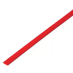 Трубка термоусаживаемая ТУТ 30,0/15,0мм, красная, упаковка 10шт. по 1м, PROconnect